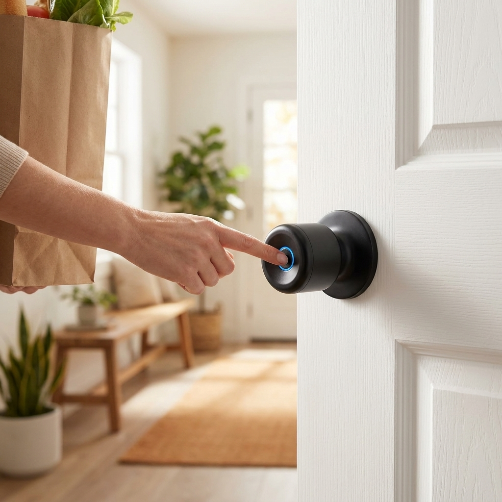 Keyless Fingerprint Lock — open with a touch