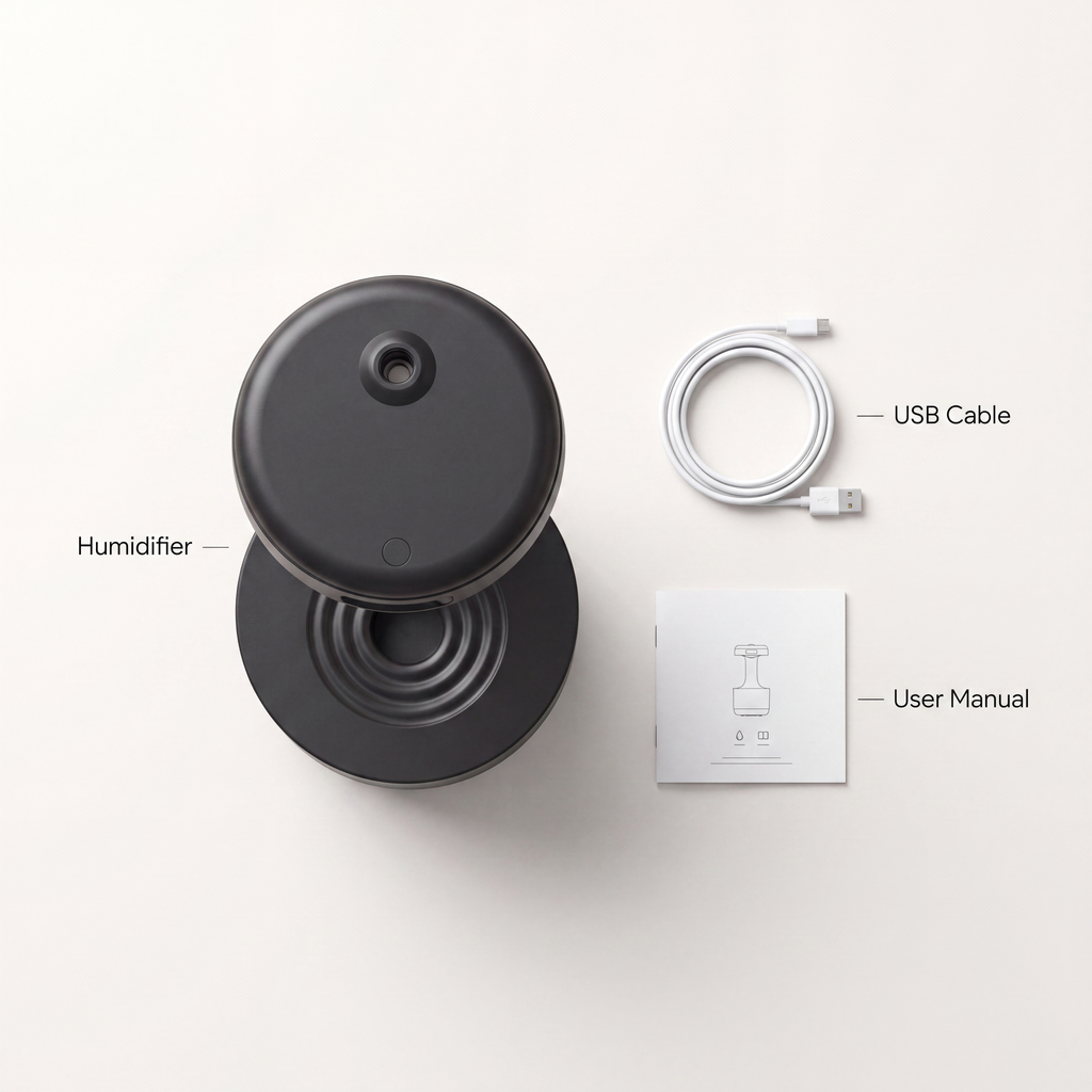Anti-Gravity Humidifier — calmer air, mesmerizing mist