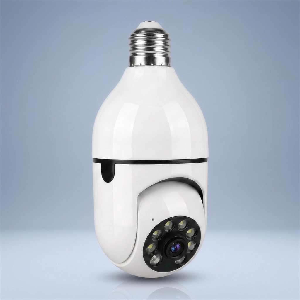 Smart Bulb Camera — screw in, see everything