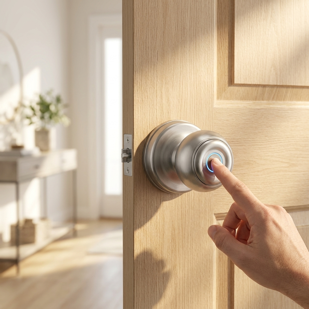 Keyless Fingerprint Lock — open with a touch