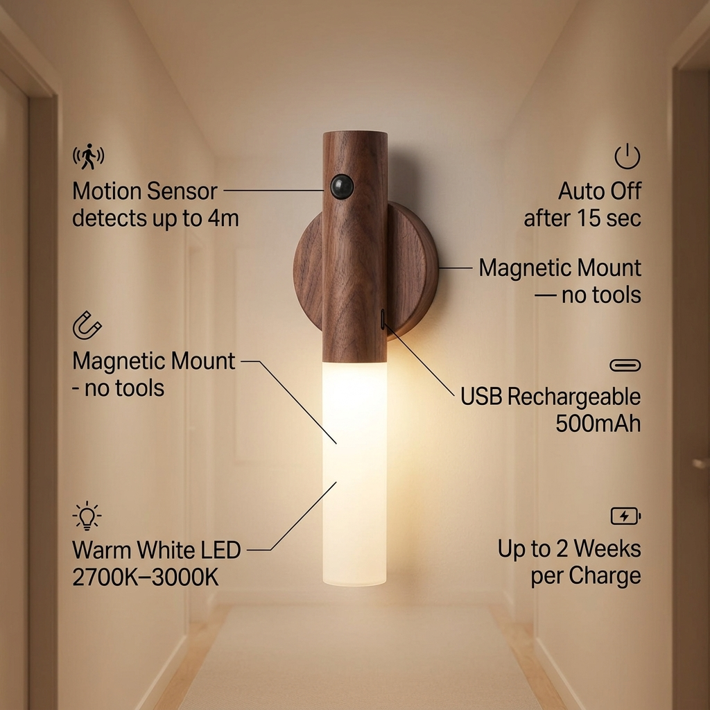Walnut finish